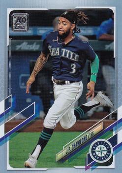 2021 Topps - Rainbow Foil #506 J.P. Crawford Front