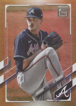 2021 Topps - Gold Foil #9 Max Fried Front