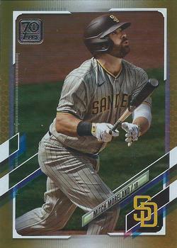 2021 Topps - Gold Foil #38 Mitch Moreland Front