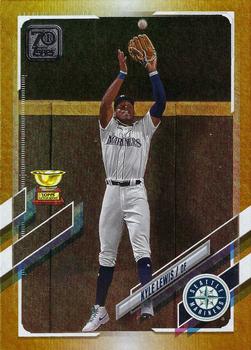 2021 Topps - Gold Foil #42 Kyle Lewis Front