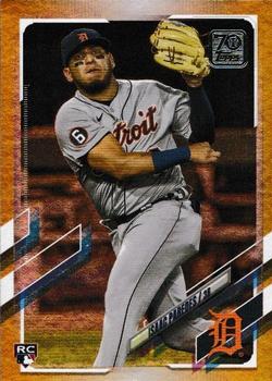 2021 Topps - Gold Foil #65 Isaac Paredes Front