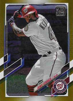 2021 Topps - Gold Foil #202 Howie Kendrick Front