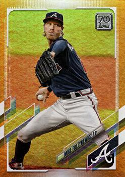 2021 Topps - Gold Foil #209 Mike Foltynewicz Front