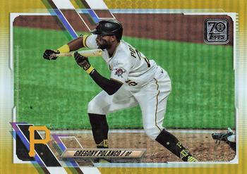 2021 Topps - Gold Foil #412 Gregory Polanco Front