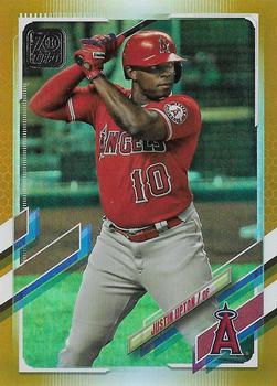 2021 Topps - Gold Foil #527 Justin Upton Front