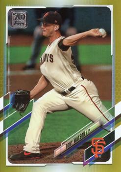 2021 Topps - Gold Foil #589 Tony Watson Front