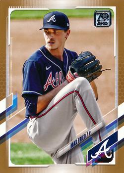 2021 Topps - Gold #9 Max Fried Front