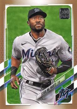 2021 Topps - Gold #49 Starling Marte Front