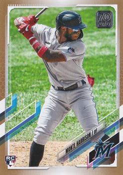 2021 Topps - Gold #126 Monte Harrison Front