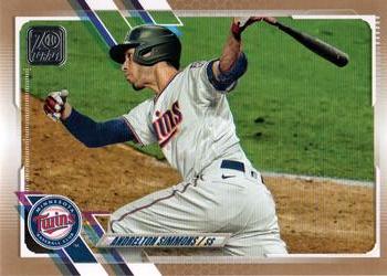 2021 Topps - Gold #380 Andrelton Simmons Front