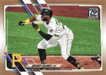 2021 Topps - Gold #412 Gregory Polanco Front