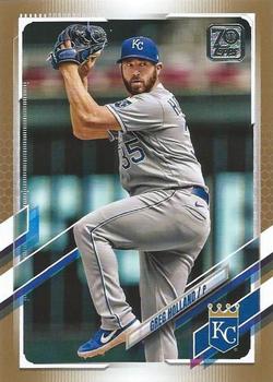 2021 Topps - Gold #467 Greg Holland Front