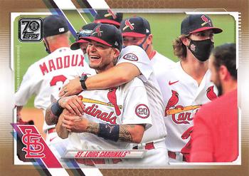 2021 Topps - Gold #478 St. Louis Cardinals Front