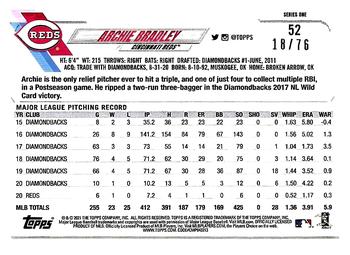 2021 Topps - Independence Day #52 Archie Bradley Back