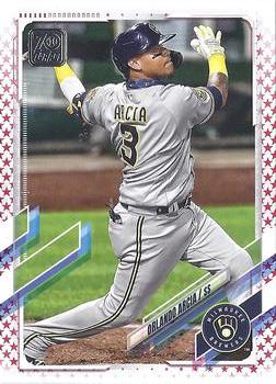 2021 Topps - Independence Day #91 Orlando Arcia Front