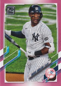 2021 Topps - Mother's Day Pink #30 Miguel Andujar Front