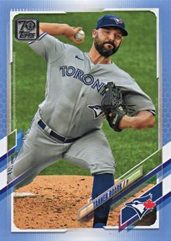 2021 Topps - Father's Day Blue #522 Tanner Roark Front
