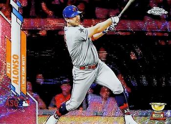 2020 Topps Chrome Update - Pink Wave #U-84 Pete Alonso Front