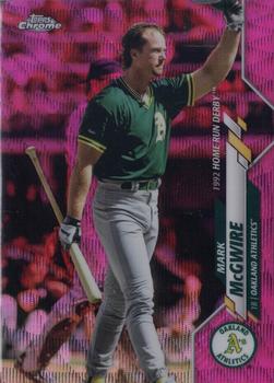 2020 Topps Chrome Update - Pink Wave #U-95 Mark McGwire Front