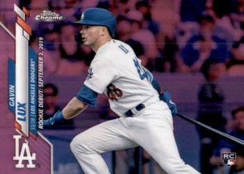 2020 Topps Chrome Update - Pink #U-54 Gavin Lux Front