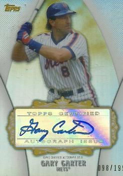 2013 Topps - Redemption Replacement Autographs Gold Refractor #NNO Gary Carter Front