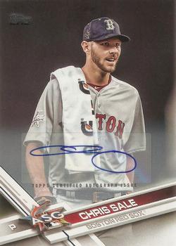 2017 Topps Update - 2017 Topps Base Set Variations Autographs #US87 Chris Sale Front
