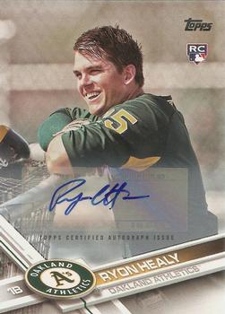 2017 Topps Update - 2017 Topps Base Set Variations Autographs #53 Ryon Healy Front