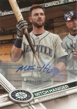 2017 Topps Update - 2017 Topps Base Set Variations Autographs #433 Mitch Haniger Front