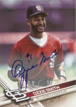 2017 Topps Update - 2017 Topps Base Set Variations Autographs #US47 Ozzie Smith Front