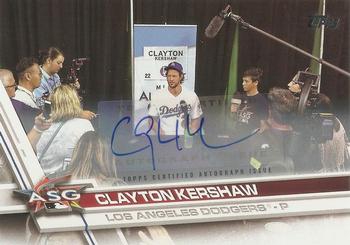 2017 Topps Update - 2017 Topps Base Set Variations Autographs #US223 Clayton Kershaw Front