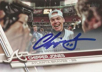 2017 Topps Update - 2017 Topps Base Set Variations Autographs #US248 Chipper Jones Front