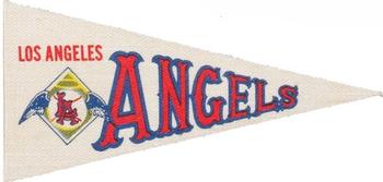 1963 Post Cereal - 1963 Post Cereal Major League Team Pennants #NNO Los Angeles Angels Front