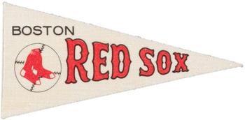 1963 Post Cereal - 1963 Post Cereal Major League Team Pennants #NNO Boston Red Sox Front