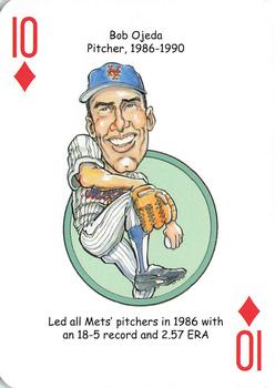 2018 Hero Decks New York Mets Baseball Heroes Playing Cards #10♦ Bob Ojeda Front