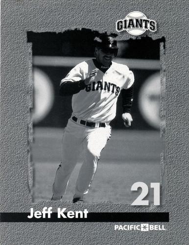 1998-99 Pacific Bell San Francisco Giants  #NNO Jeff Kent Front