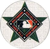 1993 Ted Williams - Pogs #NNO Baltimore Orioles Front
