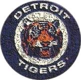 1993 Ted Williams - Pogs #NNO Detroit Tigers Front