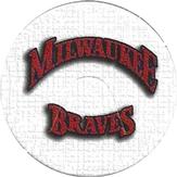 1993 Ted Williams - Pogs #NNO Milwaukee Braves Front