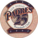 1993 Ted Williams - Pogs #NNO San Diego Padres Front