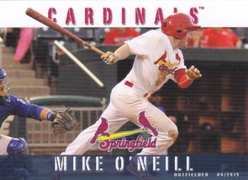 2015 Grandstand Springfield Cardinals SGA #NNO Mike O'Neill Front