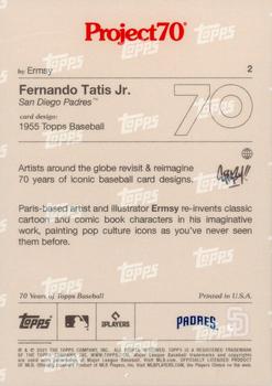 2021-22 Topps Project70 #2 Fernando Tatis Jr. Back