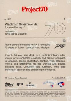 2021-22 Topps Project70 #8 Vladimir Guerrero Jr. Back