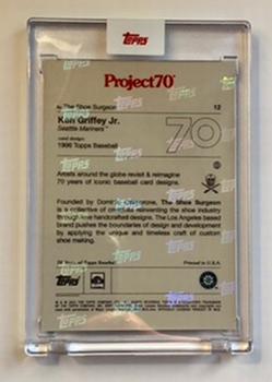 2021-22 Topps Project70 #12 Ken Griffey Jr. Back