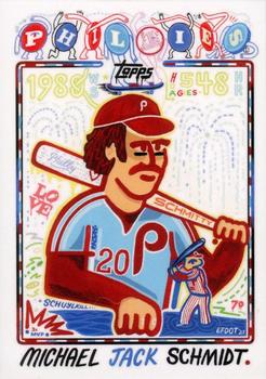 2021-22 Topps Project70 #28 Mike Schmidt Front