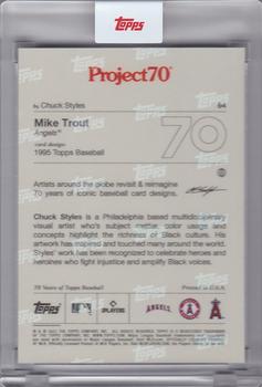 2021-22 Topps Project70 #64 Mike Trout Back