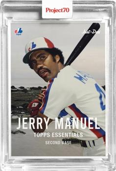 2021-22 Topps Project70 #102 Jerry Manuel Front