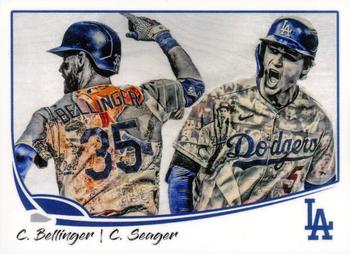 2021-22 Topps Project70 #104 Cody Bellinger / Corey Seager Front