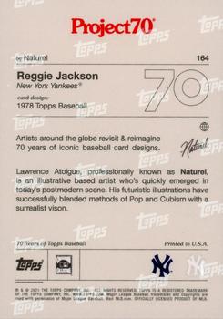 2021-22 Topps Project70 #164 Reggie Jackson Back