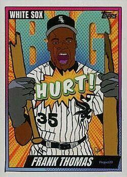 2021-22 Topps Project70 #205 Frank Thomas Front