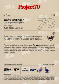 2021-22 Topps Project70 #211 Cody Bellinger Back